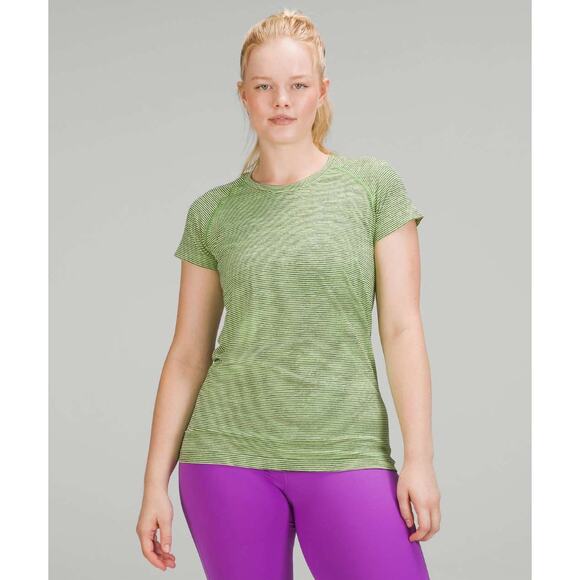 Lululemon Swiftly Tech Short Sleeve Shirt 2.0 Sz 16 - Picture 2 of 5